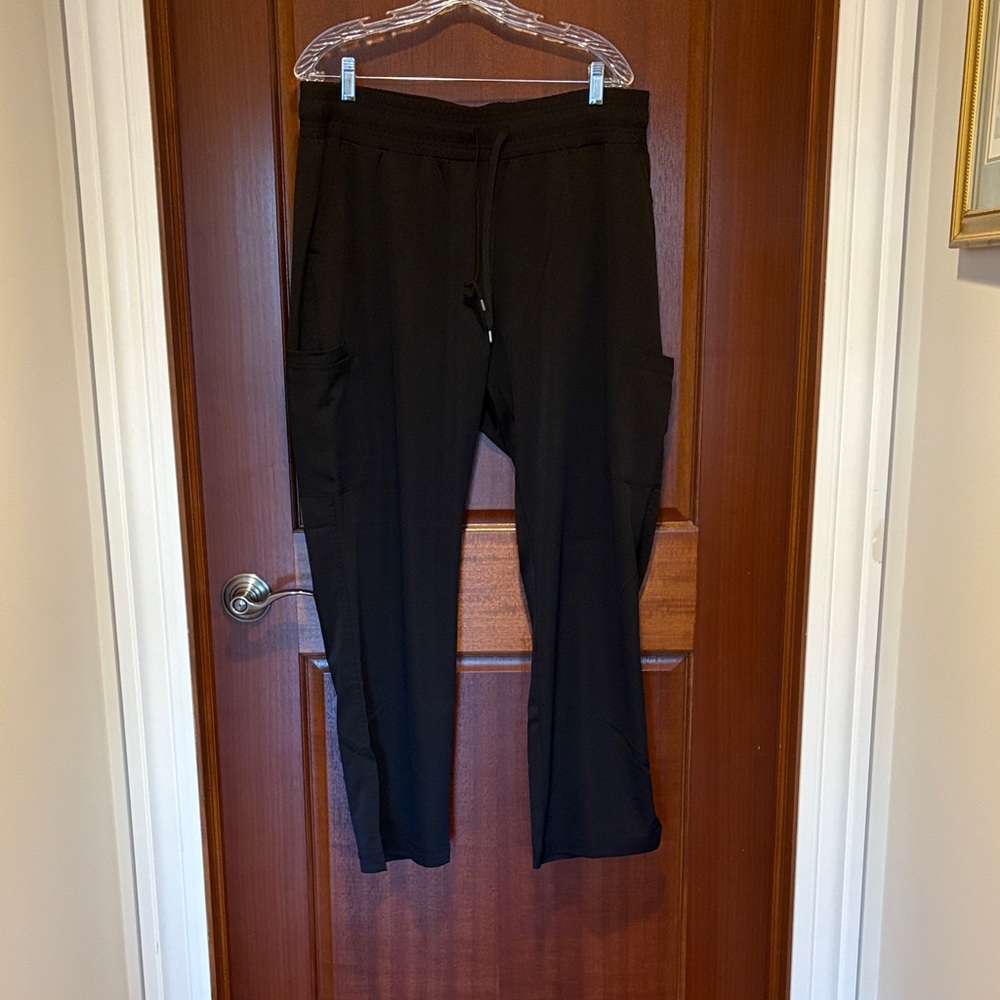 Black Scrub Pants XL